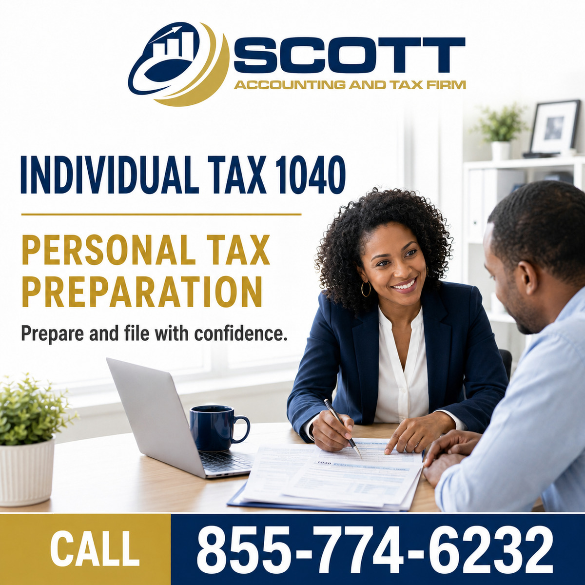 Individual Tax Preparation from Scott Accounting and Tax Firm